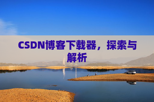 CSDN博客下载器，探索与解析